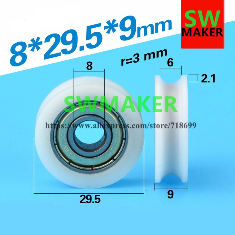 Swmaker 8*29.5*9mm u  Ǯ  608zz   Ѹ  Ӻ ̵ ׷